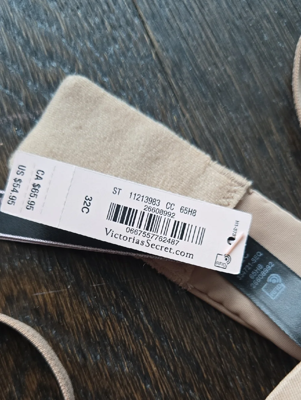 Brand New Victoria's Secret Very Sexy multi-way Nude bra in size 32C.  - Picture 2 of 6